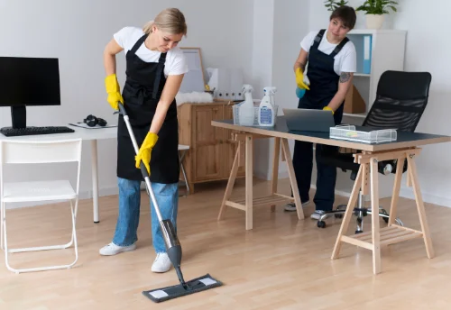 Nettoyage de bureau professionnel aux Hauts-d'Anjou